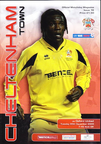 2005 cheltenham town - town, v
