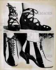 1948 Press Photo Shoes