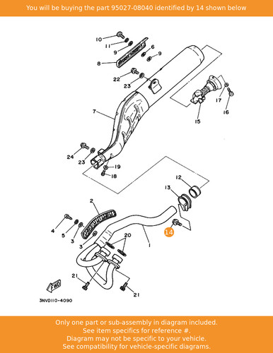 Yamaha bolt flange - bolt,,