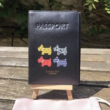 radley quad dog passport case