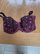 Bravissimo 32H Heart Bra Worn
