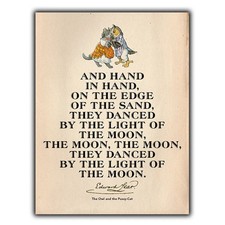 THE OWL AND THE PUSSY CAT SIGN