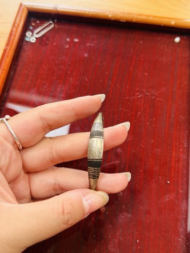 Tuareg bangle brass ebony - tuareg,
