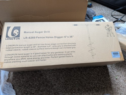 Longrun 8260 manual auger - lr-8260,