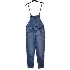 Fat Face Carrie Dungarees Blue