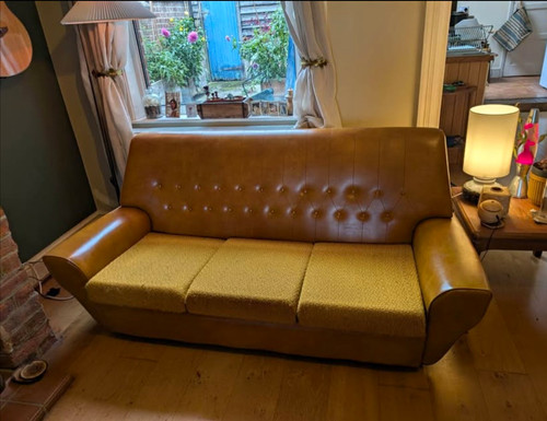 Mid century sofa - sofa, 3