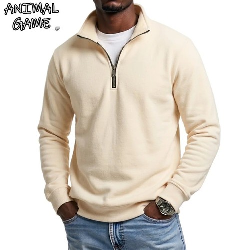 Men quarter zip pullover - men's,