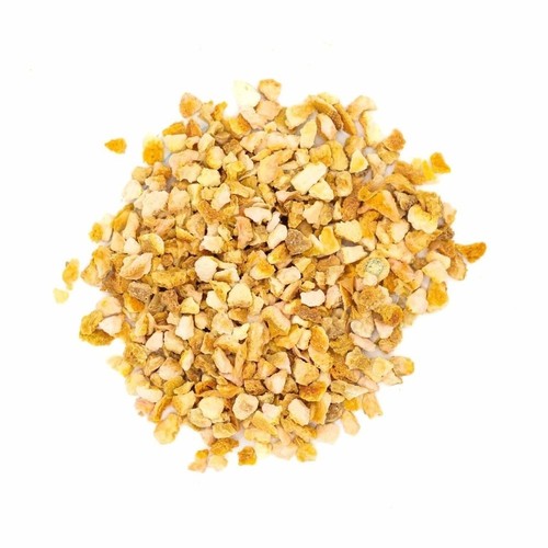 Orange peel cut - orange, dried