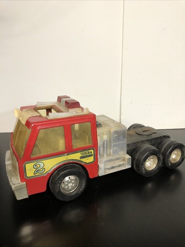 Vintage metal tonka fire - metal, truck