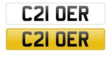 Car private cherished Registration Number Plate For CALOER Or CALDER 