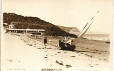 Abersoch by F.H.May, Pwllheli. Sailing Boat.