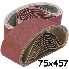 Sanding Belts 75 x 457 - 40 60