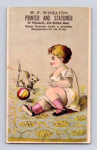 Victorian trade cards - victorian, wf