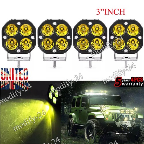 4pcs 3inch led - led, work