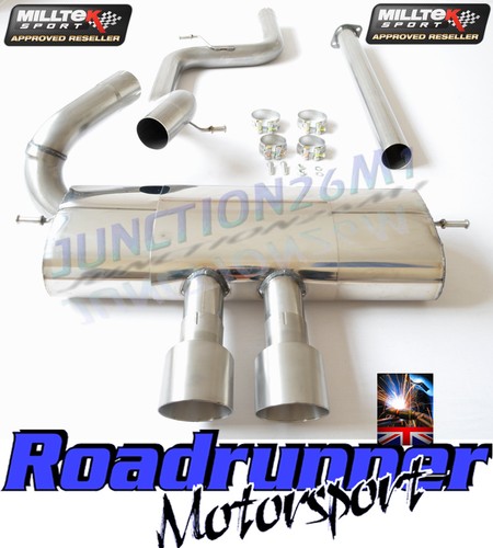 Milltek stainless exhaust cat - exhaust,