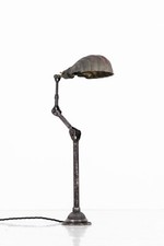 Vintage Industrial Antique Steel Dugdills Factory Machinist Desk Wall Lamp Light