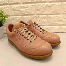 Women's Camper Pelotas Pink Leather & Gum Soles Size 5 UK EU 38 Trainers Shoes