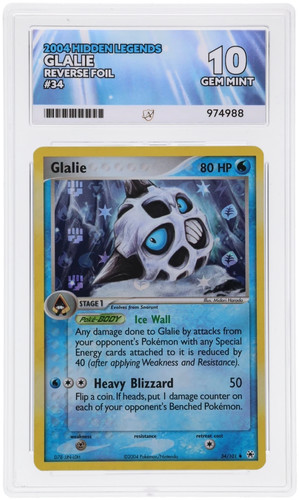 Ace glalie 101 reverse - glalie, 34/101