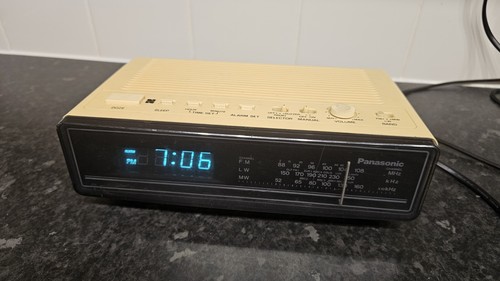 Vintage panasonic clock - panasonic,