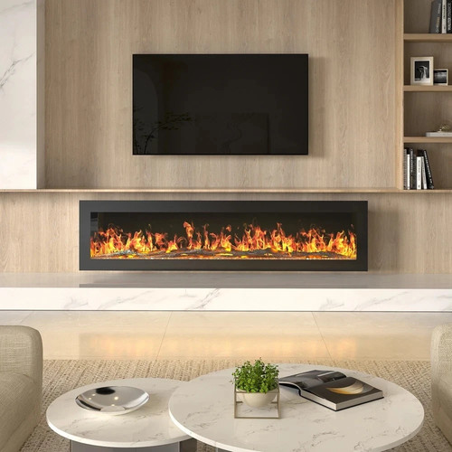 Led electric fireplace media - led,