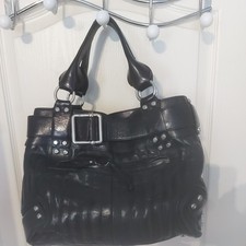 KAREN MILLEN LEATHER HANDBAG