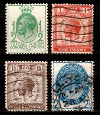 GB GVR Used Postal Union