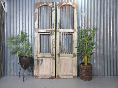 Pair vintage rustic indian - pair,