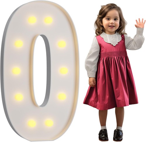 4ft marquee light numbers - 4ft, up