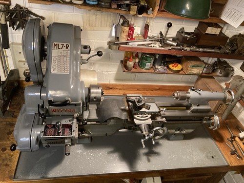 Myford ml7 lathe single - lathe,