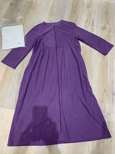 Women purple velour kaftan - purple,