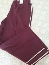 TU Burgundy Trousers With