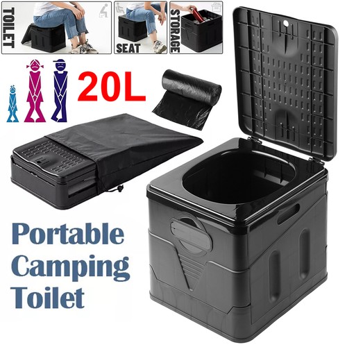 Portable folding travel toilet - portable,