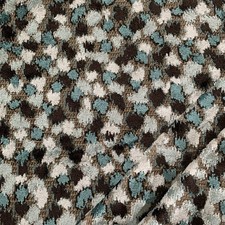 Nina Campbell Velvet Curtain Fabric ~ ORFORD ~ 1.1m ~ Topaz/Chocolate