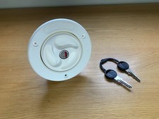 Zadi White 40mm Water Inlet