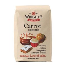 Cake Mix Wrights Baking Carrot