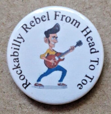 25mm Badge Of Teddy Boy