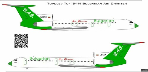 Bsmodelle tupolev 154m - tupolev, tu-154m
