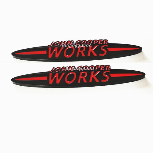 9cm red black john - 2x,