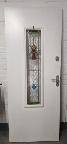 Stained glass door - stained,