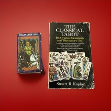 Classic Vintage Tarot Cards Completer With Instructions And Tarot Book Meaning