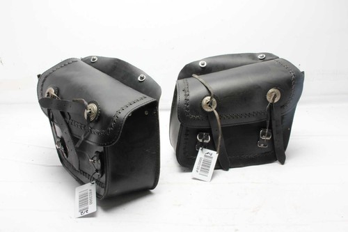 Leather saddlebags iron horse - leather,