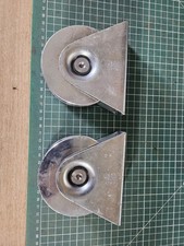 2 X Heavy Duty  Sliding Grooved Gate Wheels
