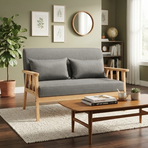 Compact 110cm dark - dark, sofa