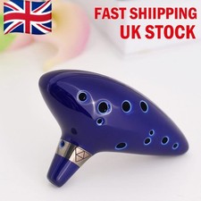 12 Holes Ocarina Ceramic Alto