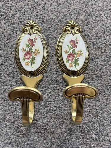 Pair vintage brass - pair, of