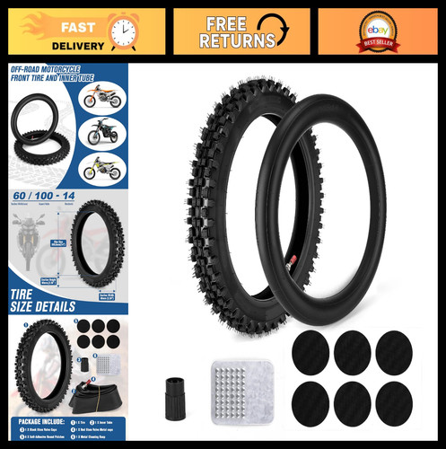 100 dirt bike tire - 60/100-14, &