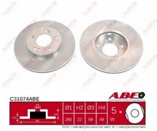 2x New Brake Disc for