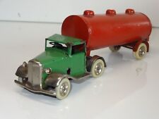 TRIANG MINIC 31M SHELL OILS ARTICULATED FUEL DELIVERY LORRY - PRE WAR   (402)
