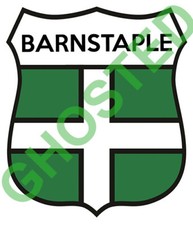 BARNSTAPLE DEVON car sticker
