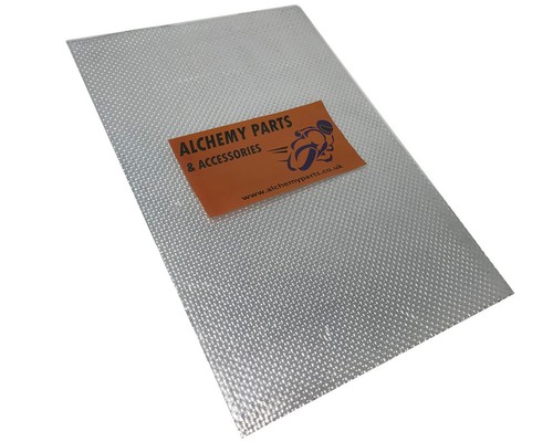 Exhaust reflective heat shield - reflective,